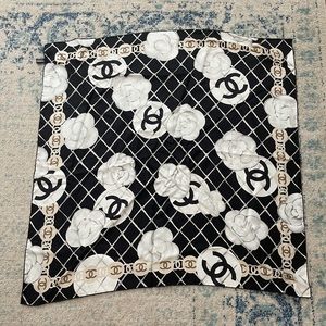 Chanel Silk Square Scarf
